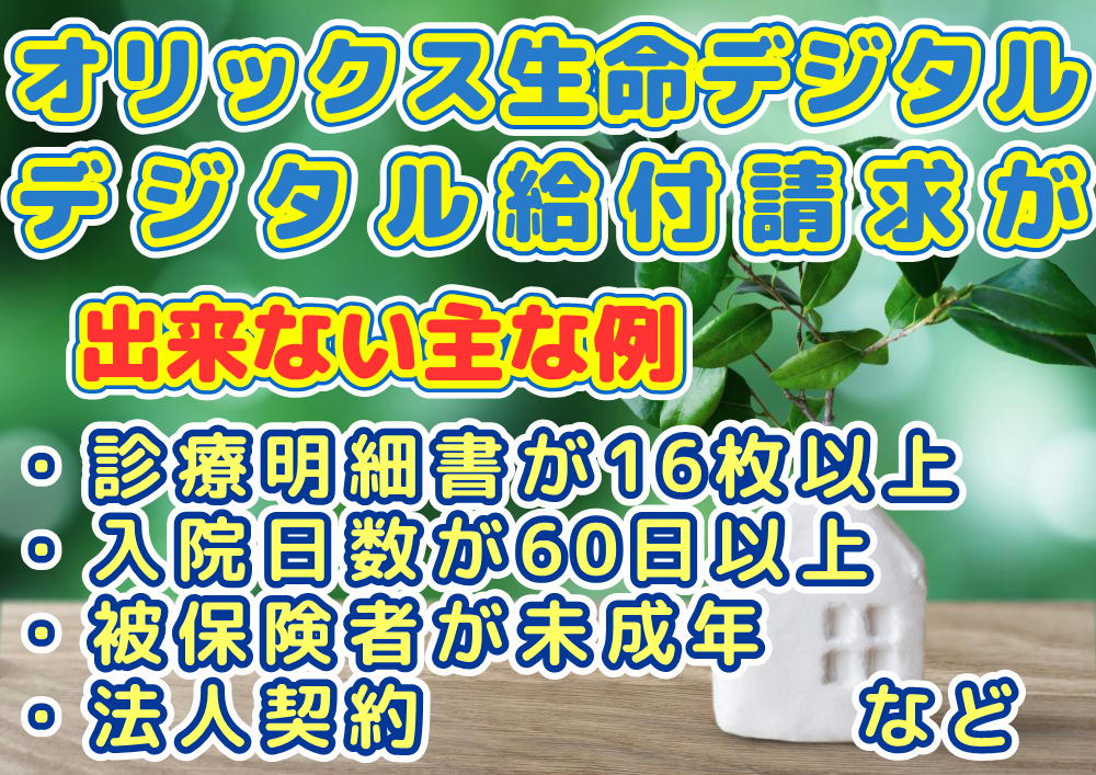 ・診療明細書が16枚以上・入院日数が60日以上 ・被保険者が未成年 ・法人契約など